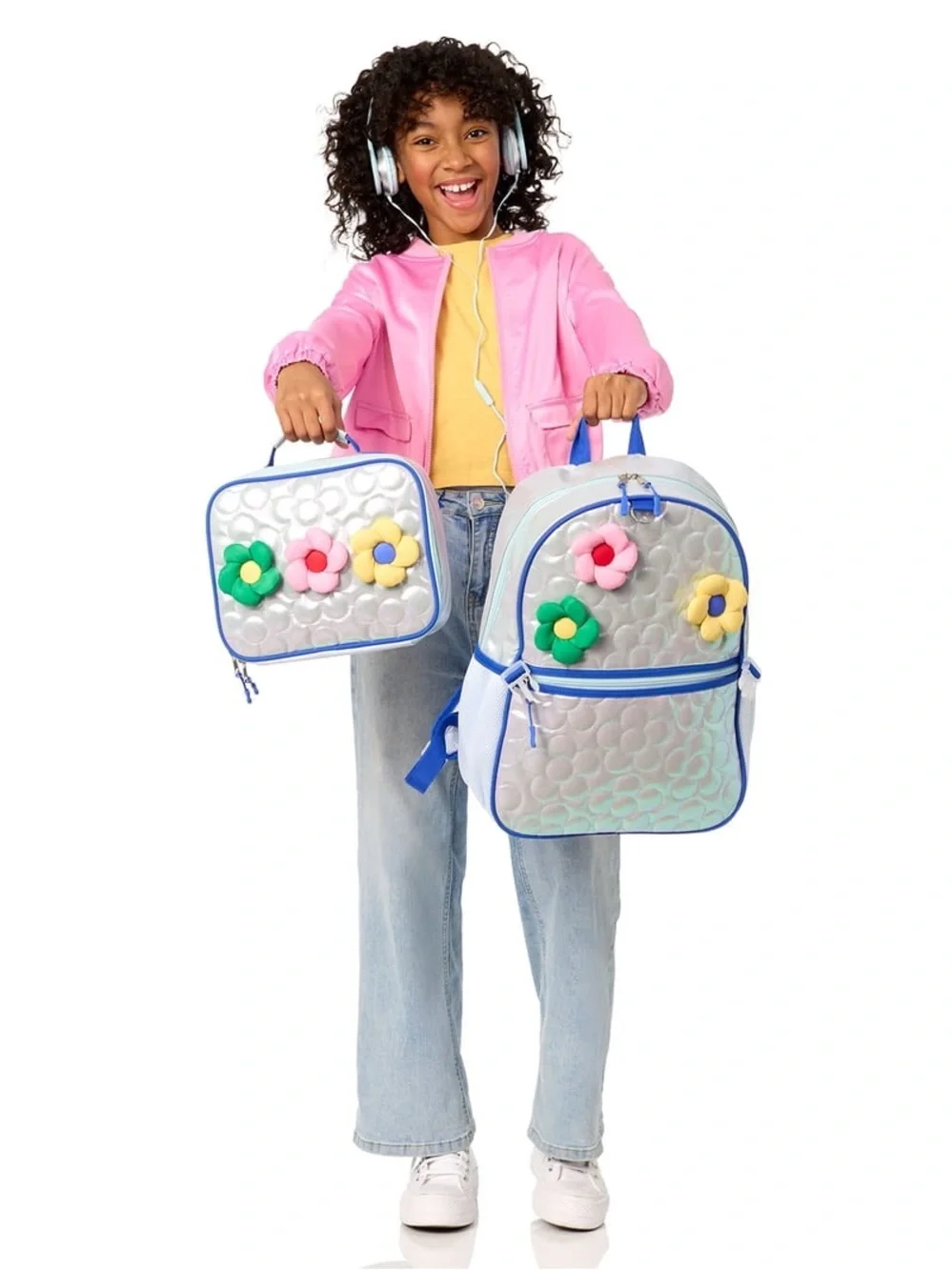 Girls Daisy Backpack Set 17